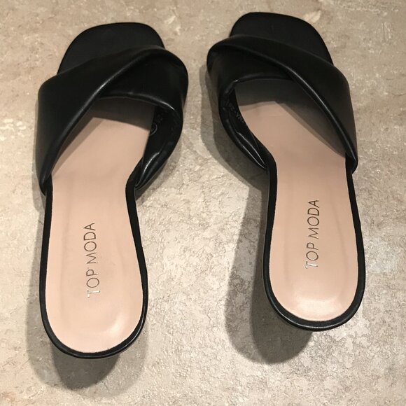 Top Moda Open Toe Heels 7 - Picture 5 of 13